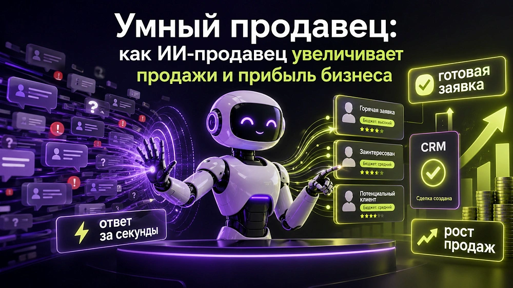 Рост прибыли с внедрением ИИ-продавцов: как это работает