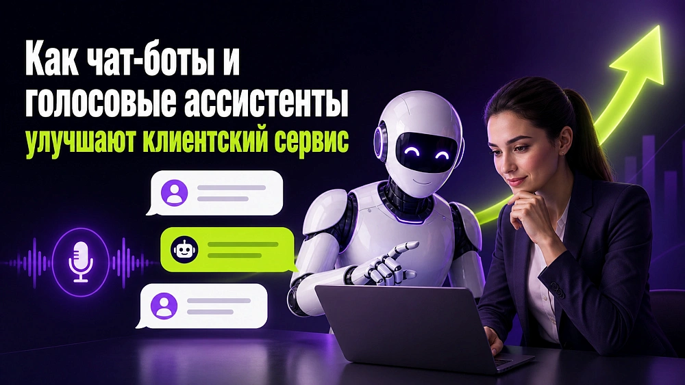 Как чат-боты и голосовые ассистенты улучшают клиентский сервис