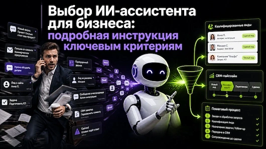Выбор ИИ-ассистента для бизнеса по ключевым критериям