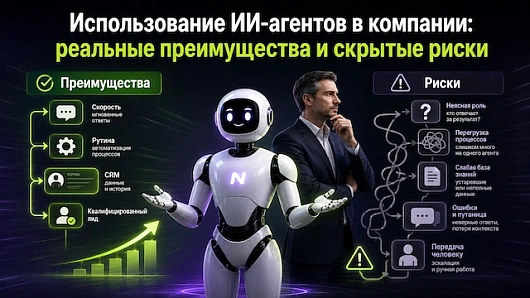 Преимущества и риски внедрения ИИ-агентов в бизнес