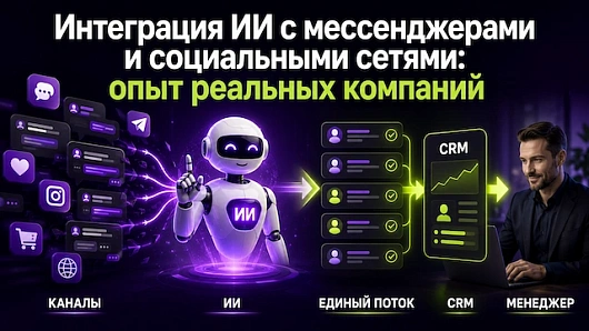 Опыт интеграции ИИ с мессенджерами и социальными сетями