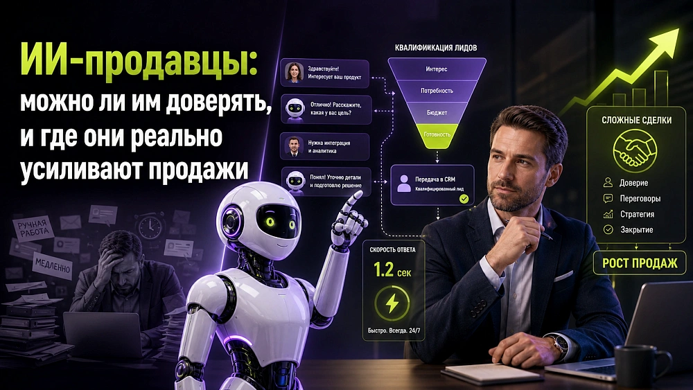 Можно ли доверять ИИ-продавцам, и где они эффективны
