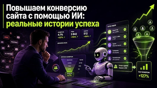 Как ИИ повышает конверсию сайта: реальные примеры