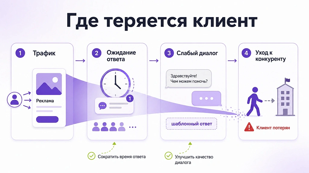Почему клиенты уходят с сайта без заявок, и как это исправить