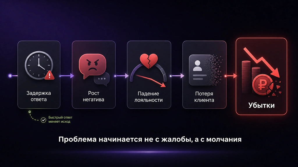 Обработка жалоб с помощью ИИ в клиентском сервисе
