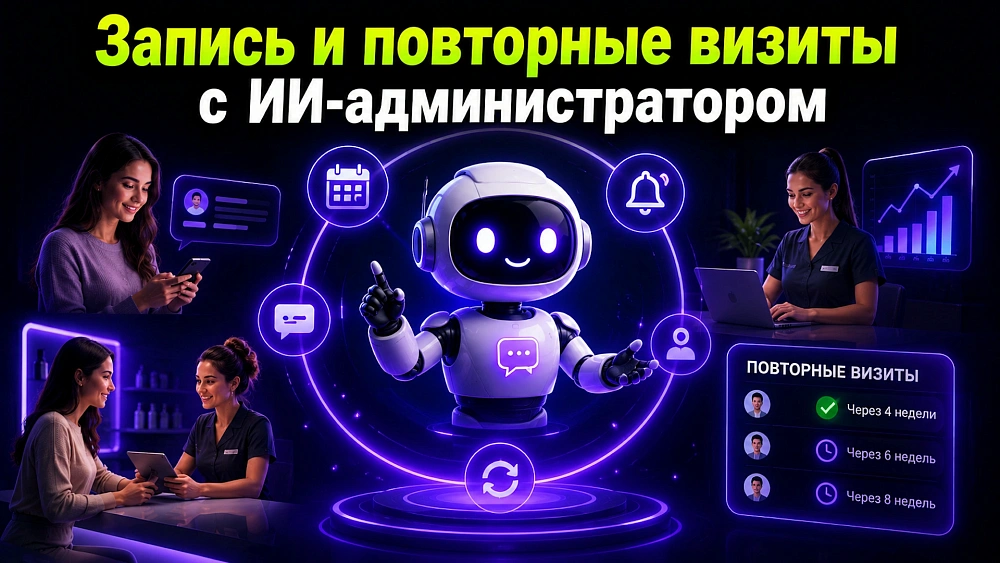 ИИ-администратор для салона красоты: запись клиентов и повторные визиты