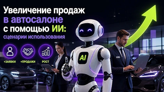 Увеличение продаж в автосалоне с помощью ИИ: сценарии использования