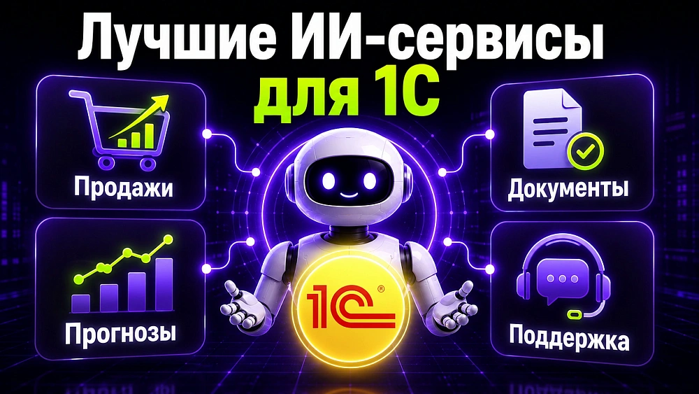 Лучшие ИИ-сервисы для 1С: обзор для собственника