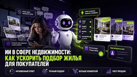 Как искусственный интеллект ускоряет подбор недвижимости и работу риелторов