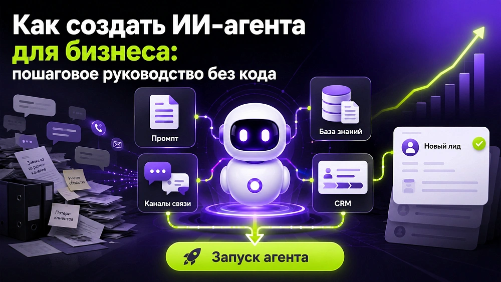 Как создать ИИ-агента для бизнеса: пошаговое руководство без кода