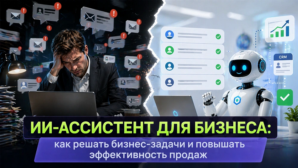 ИИ-ассистент для бизнеса: как решать бизнес-задачи и увеличивать продажи
