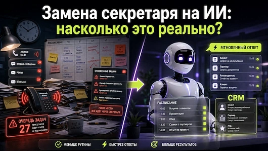 Замена секретаря на ИИ: насколько это реально?