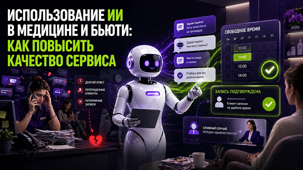 Использование ИИ в медицине и бьюти: как повысить качество сервиса