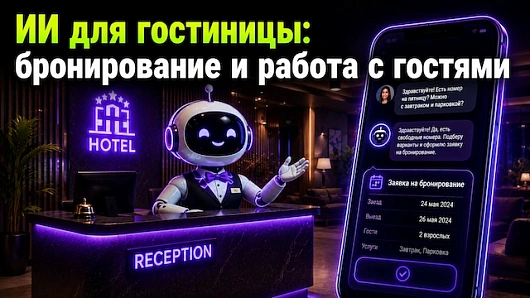 ИИ для гостиницы: автоматизация бронирования и работы с гостями