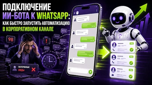 Как подключить ИИ-бота к WhatsApp и автоматизировать общение