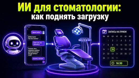ИИ для стоматологии: как закрыть запись пациентов и поднять загрузку