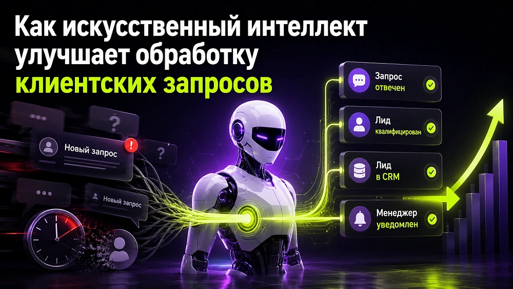 Как искусственный интеллект улучшает обработку клиентских запросов