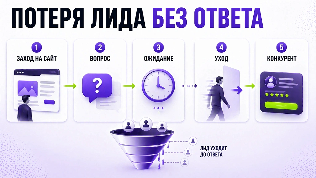 Как повысить конверсию сайта с помощью ИИ-бота