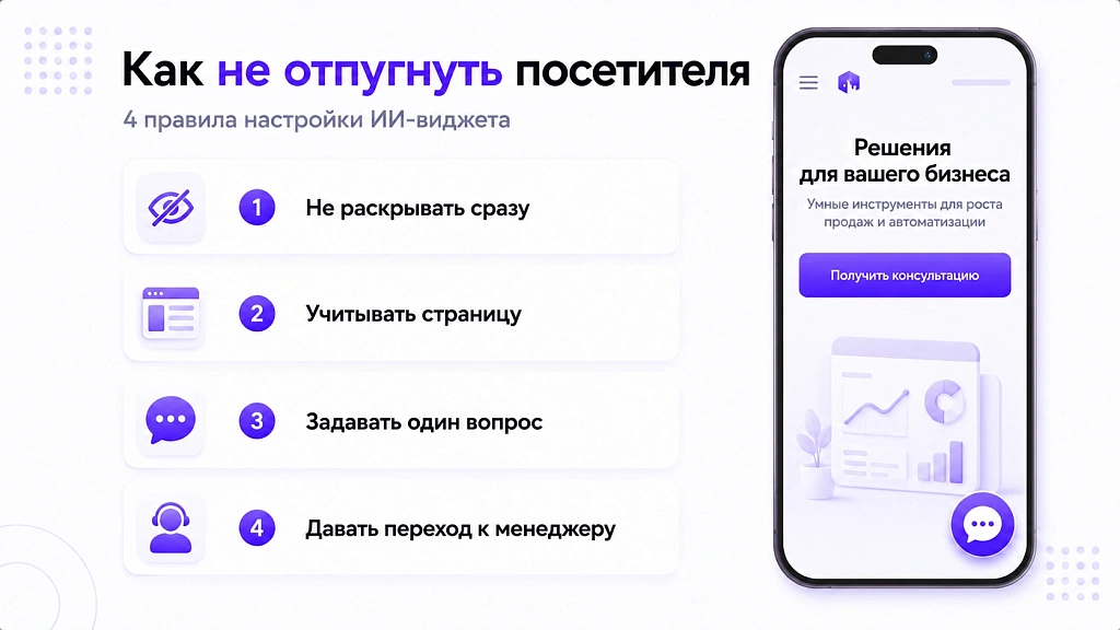 ИИ-бот для сайта: как повысить конверсию заявок