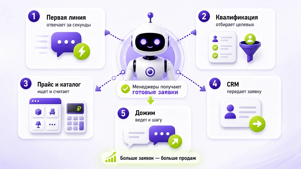 ИИ-помощник для бизнеса: 5 реальных задач с результатами