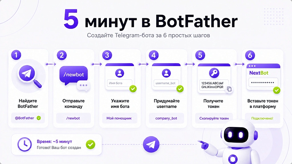 Как создать ИИ-агента в Telegram: техническая инструкция