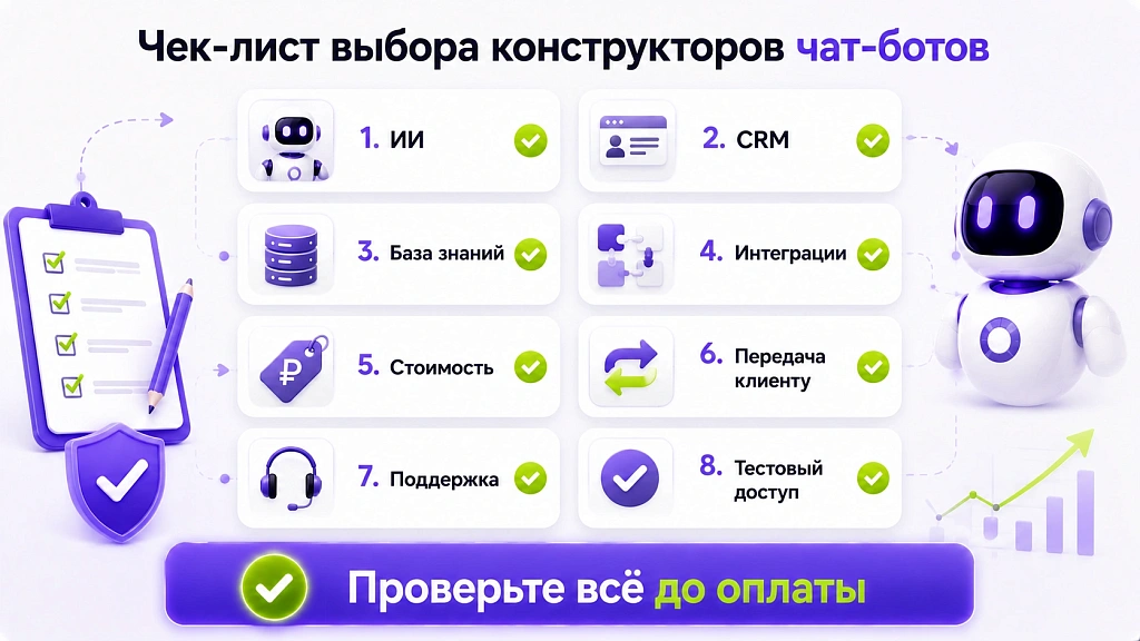 Конструктор чат-ботов 2026: как выбрать без переплаты Конструктор чат-ботов 2026: как выбрать без переплаты