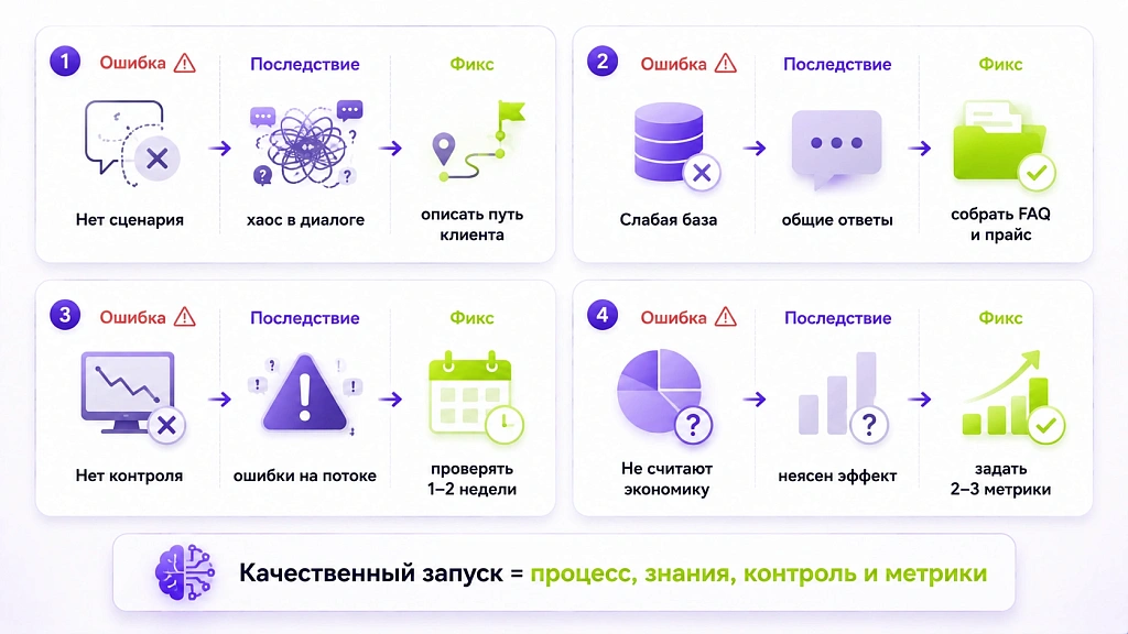 Как создать ИИ-бота для бизнеса: пошаговая инструкция без программирования Как создать ИИ-бота для бизнеса: пошаговая инструкция без программирования